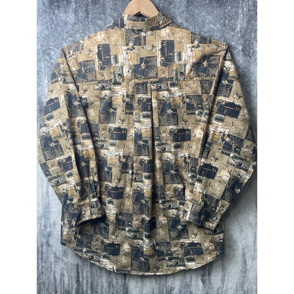Field & Stream AOP Camo Long Sleeve Mens Large Shirt - Picture 6 of 7